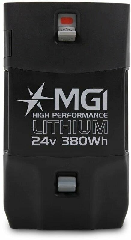 MGI AI Navigator GPS+ elektrische trolley, zwart