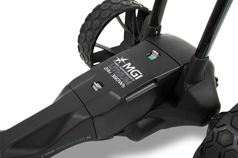 MGI AI Navigator GPS+ elektrische trolley, zwart