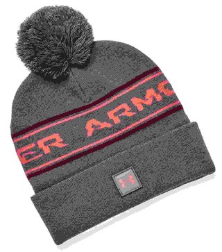 Under Armour Halftime Pom heren muts, pitch gray/dark moon