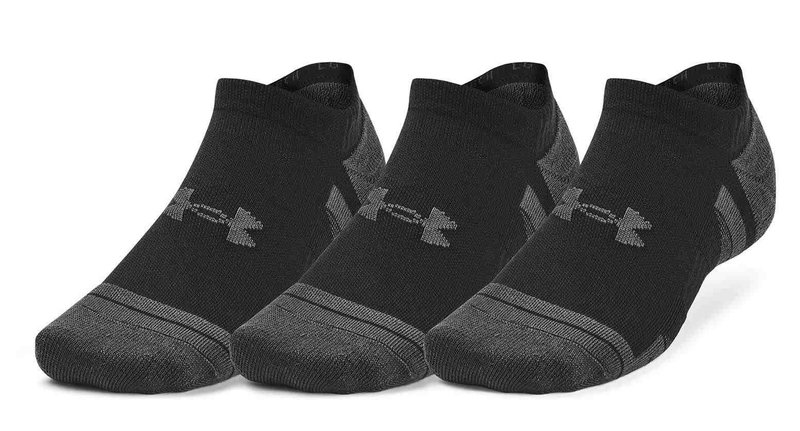 Under Armour Performance Tech unisex sokken (3 paar), zwart