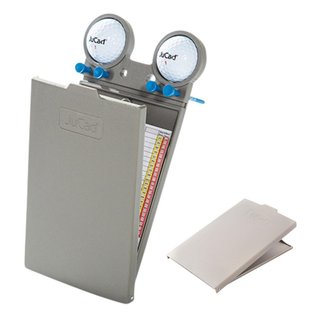 JuCad GRP scorekaarthouder, titanium/titanium