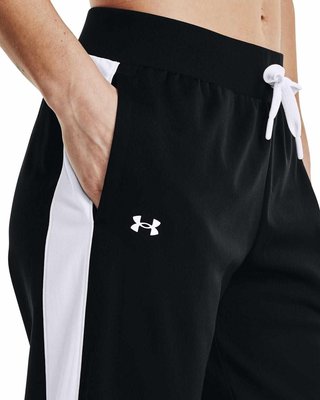 Under Armour Tricot dames trainingspak, zwart