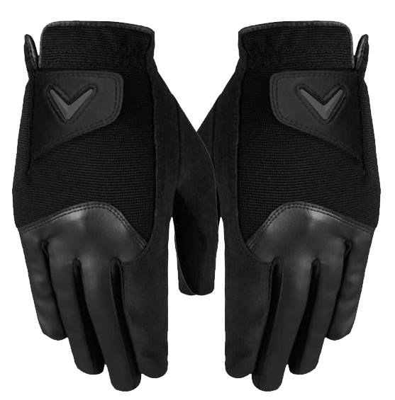Callaway Rain Spann dames golfhandschoenen (paar), zwart