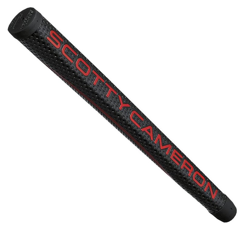 Scotty Cameron Matador putter grip, zwart/rood, midsize