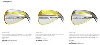 Cobra SNAKEBITE Silver Versatile heren wedge, staal