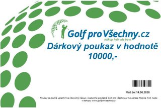 Cadeaubon ter waarde van 10000,-