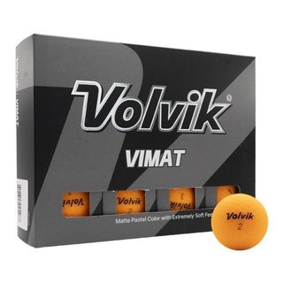 Volvik VIMAT golfballen, oranje