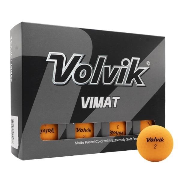Volvik VIMAT golfballen, oranje