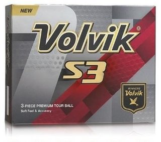 Volvik S3 golfballen, oranje