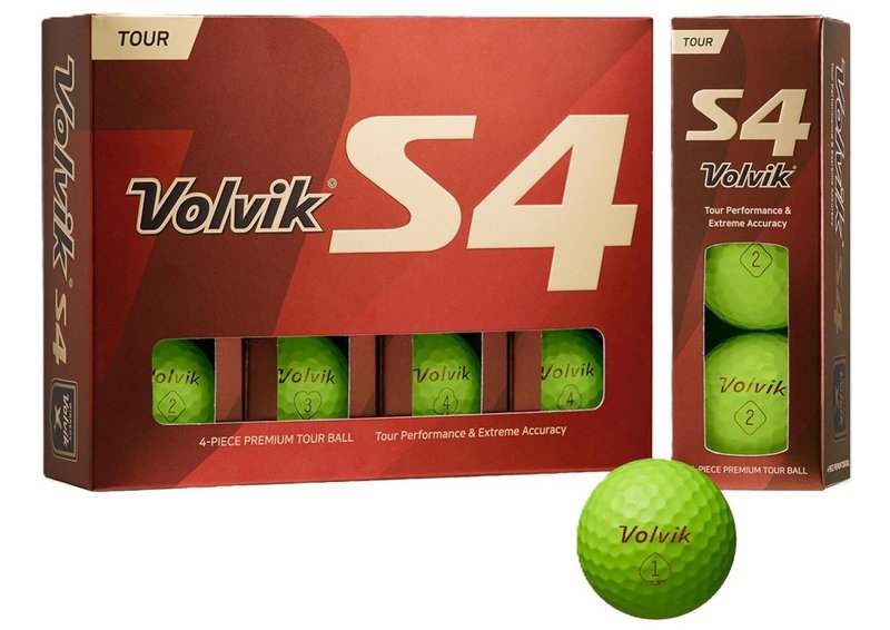 Volvik S4 golfballen, groen