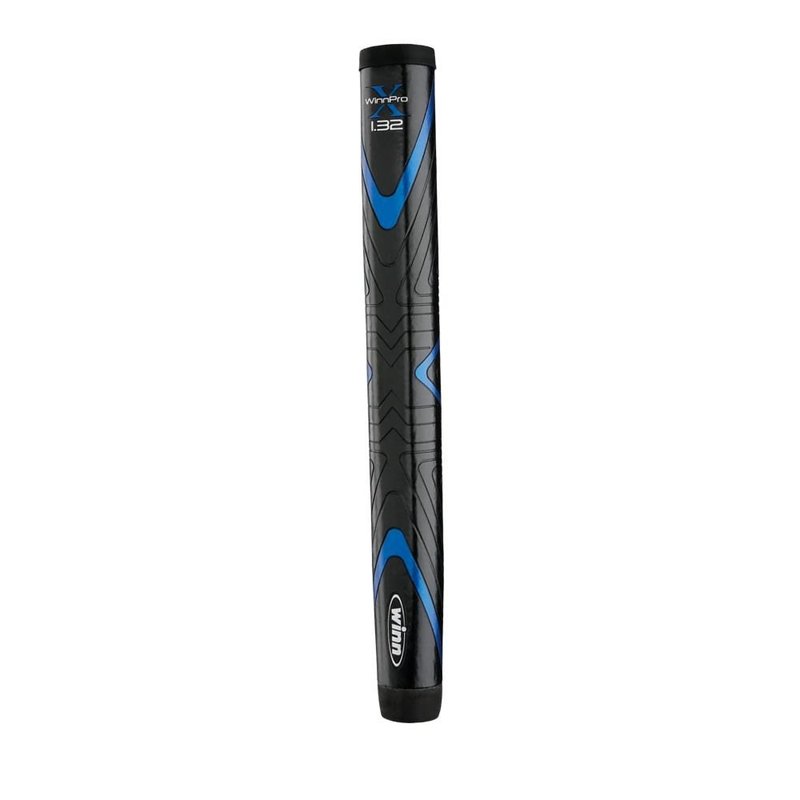Winn Excel Pro X 1.32 putter grip, zwart/blauw