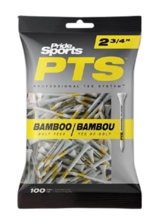 Pride Sports PTS Bamboo tees 69 mm (2 3/4"), 100 stuks