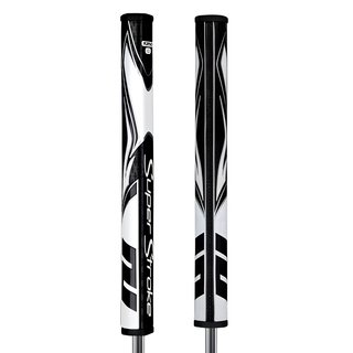 SuperStroke Zenergy Flatso 1.0 putter grip, zwart/wit