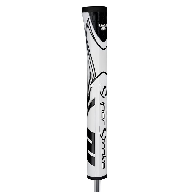SuperStroke SuperStroke Zenergy Pistol GT 2.0 putter grip, wit/zwart