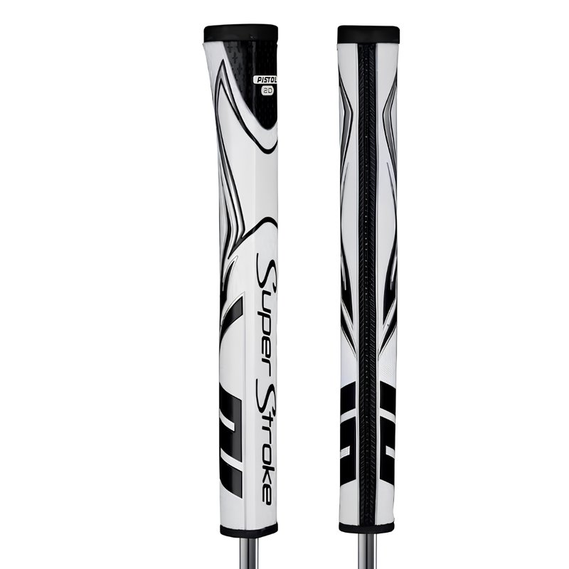 SuperStroke SuperStroke Zenergy Pistol GT 2.0 putter grip, wit/zwart