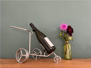 JuCad JuCad miniatuur trolley – wijnfleshouder