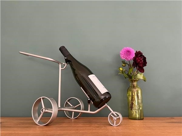 JuCad JuCad miniatuur trolley – wijnfleshouder