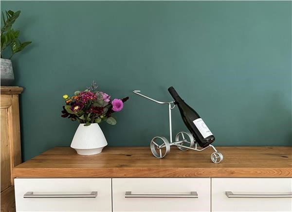 JuCad JuCad miniatuur trolley – wijnfleshouder