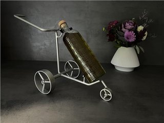 JuCad JuCad miniatuur trolley – wijnfleshouder