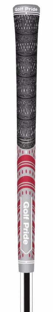 Golf Pride MCC Teams grip (.60 RND), MIDSIZE, grijs/rood