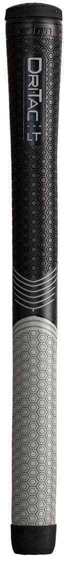 Winn DriTac LT (Less Taper) +1/16" grip, MIDSIZE, zwart/grijs