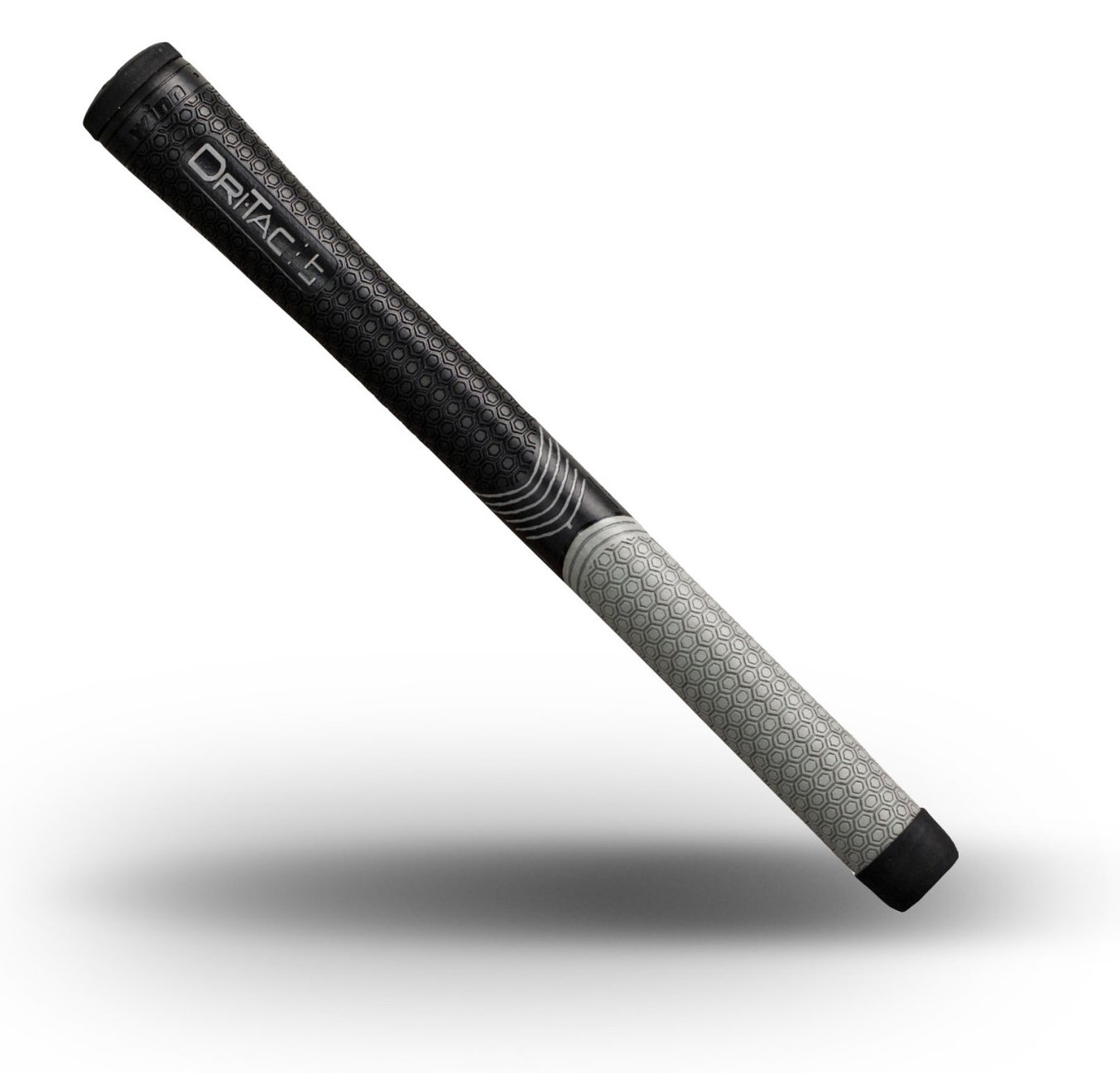 Winn DriTac LT (Less Taper) +1/16" grip, MIDSIZE, zwart/grijs