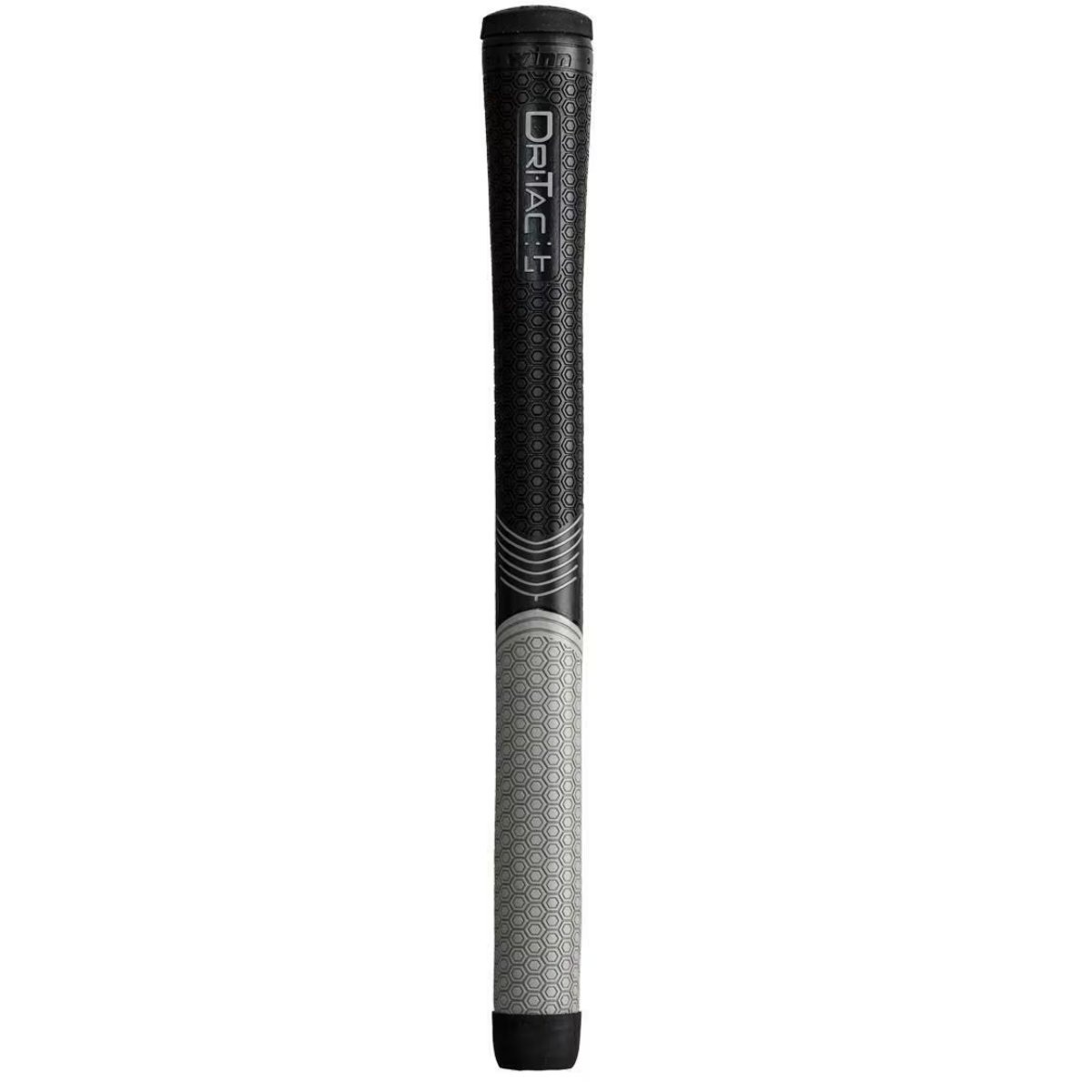 Winn DriTac LT (Less Taper) +1/16" grip, MIDSIZE, zwart/grijs