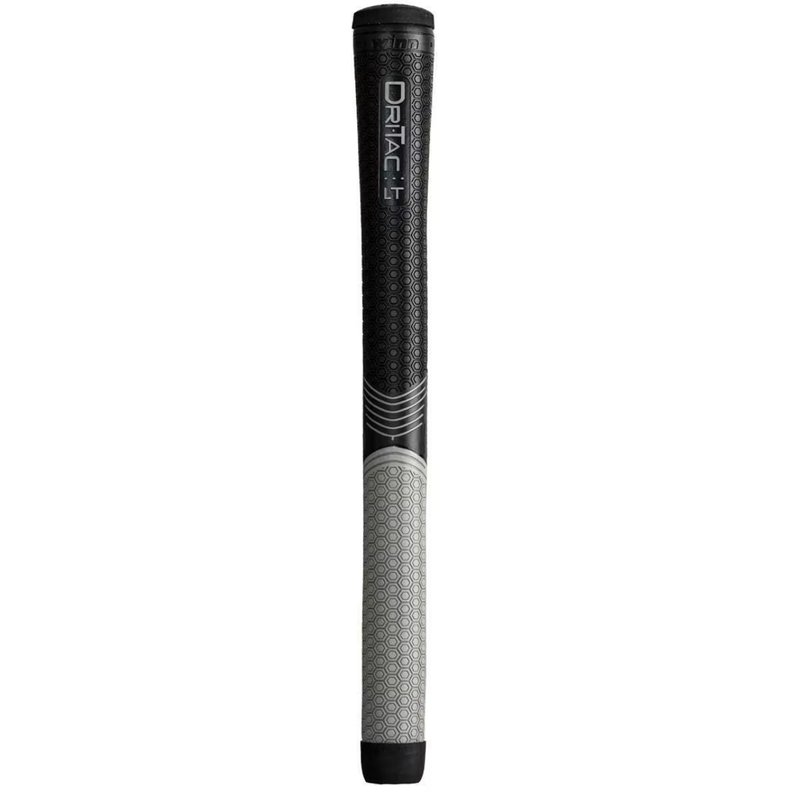 Winn DriTac LT (Less Taper) +1/16" grip, MIDSIZE, zwart/grijs