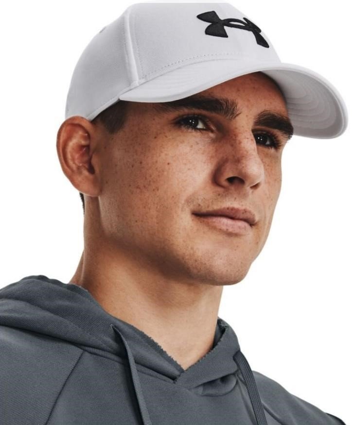 Under Armour Blitzing heren cap, wit, OSFM