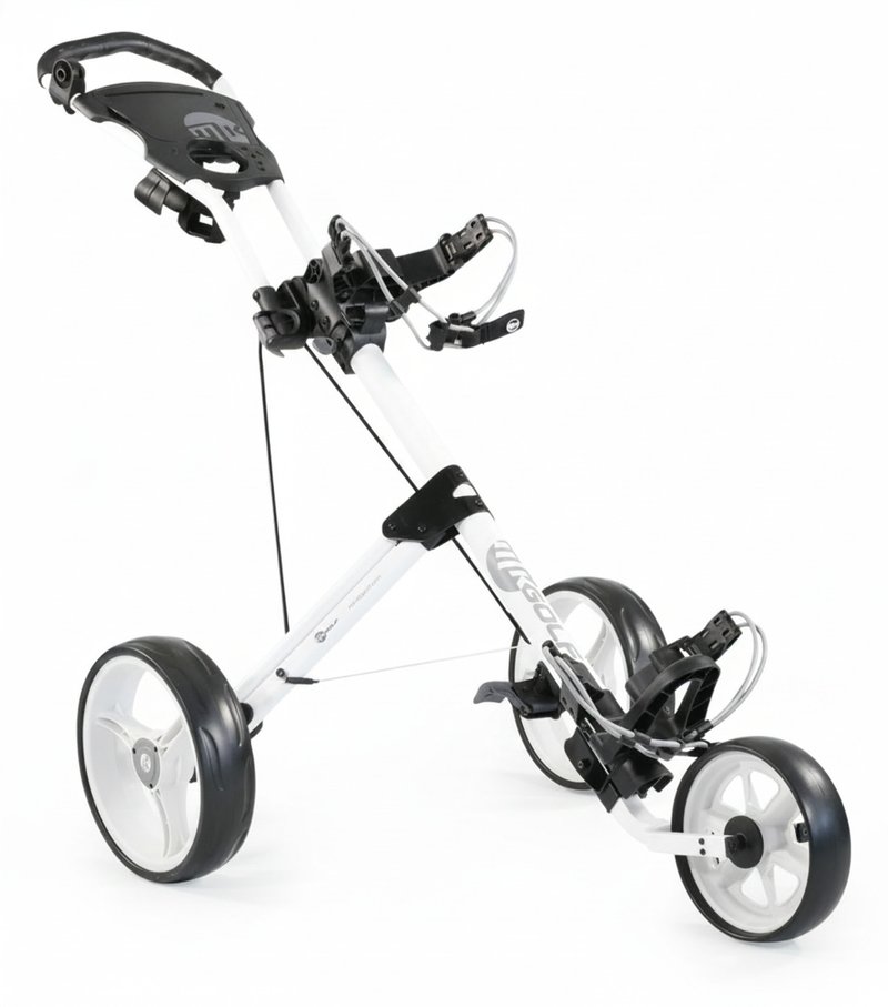 MKids 3 Wheel junior duwwagen, wit