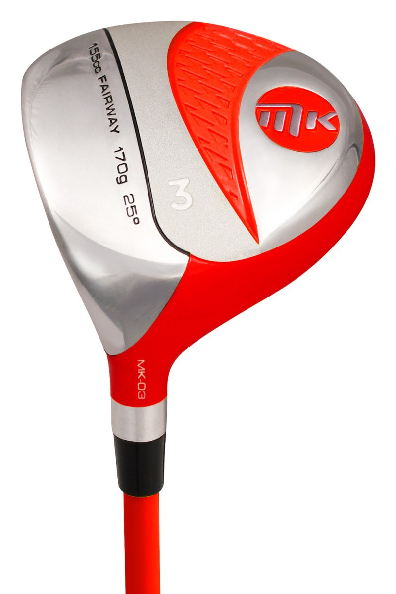 MKids Lite Junior Fairway wood (25°) 53" Red (135cm/7-9Y) junior fairwayhout