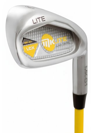 MKids Lite Junior Yellow 45" (115cm/5-7Y) junior ijzers, staal