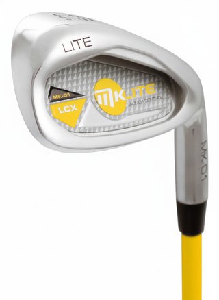 MKids Lite Junior Yellow 45" (115cm/5-7Y) junior ijzers, staal