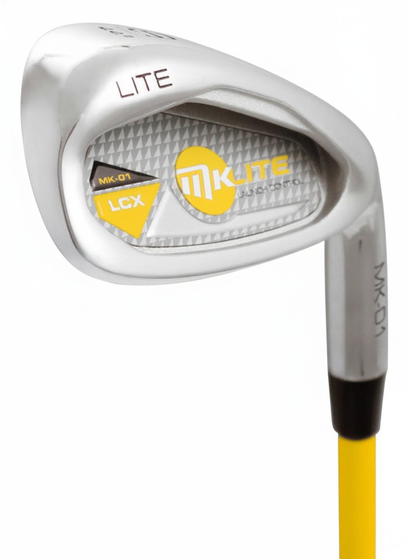 MKids Lite Junior Yellow 45" (115cm/5-7Y) junior ijzers, staal