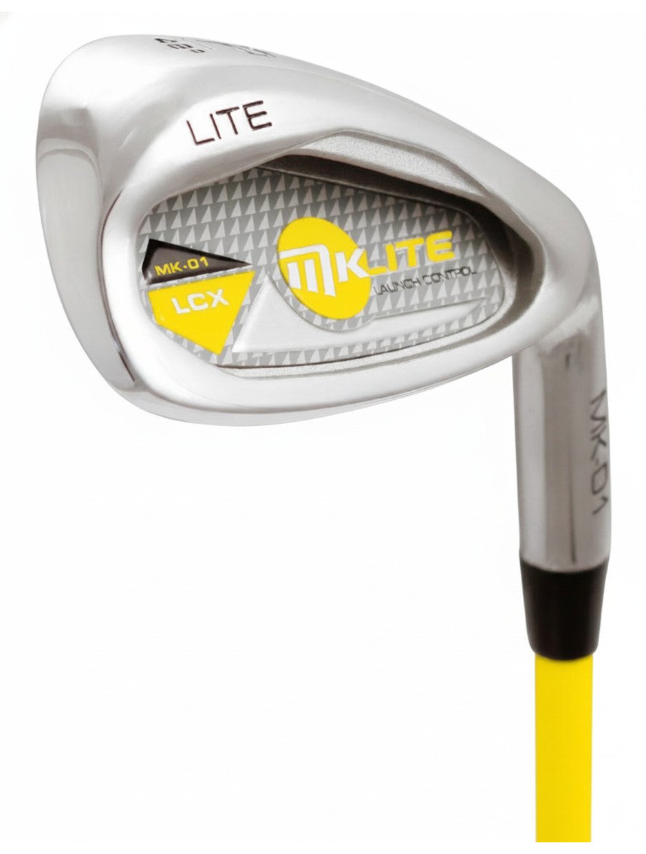 MKids Lite Junior Yellow 45" (115cm/5-7Y) junior ijzers, staal