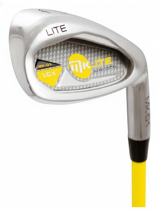 MKids Lite Junior Yellow 45" (115cm/5-7Y) junior ijzers, staal