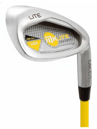 MKids Lite Junior Yellow 45" (115cm/5-7Y) junior ijzers, staal
