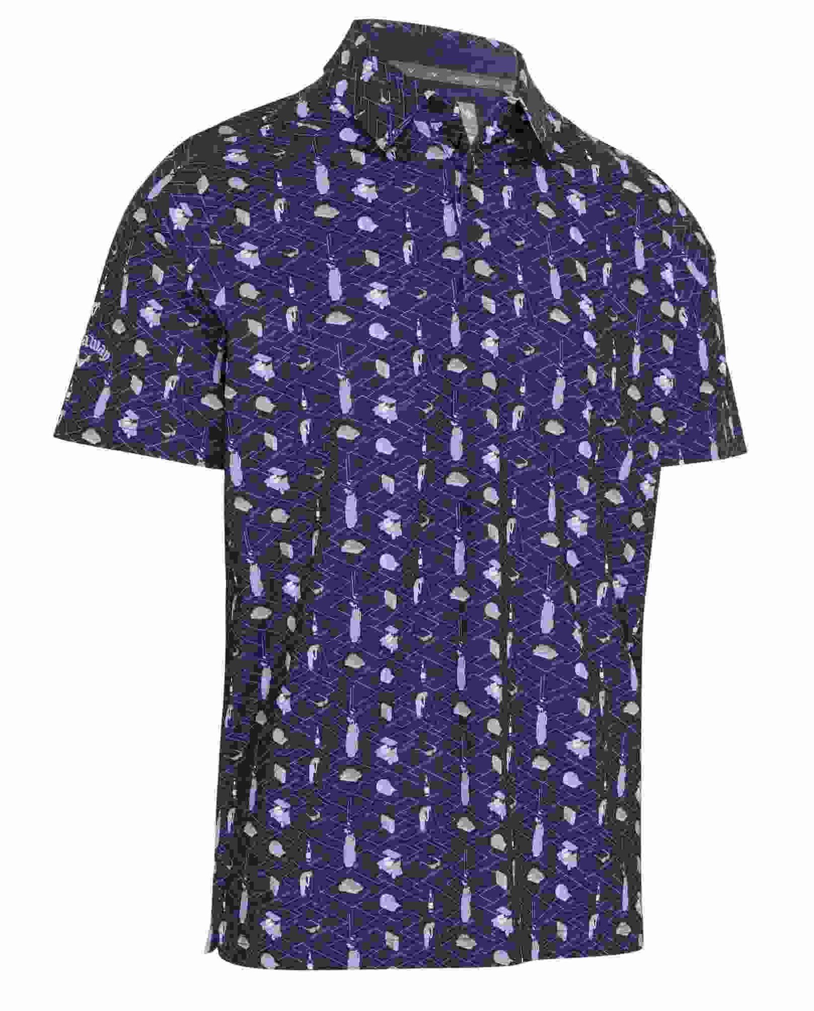 Callaway All Over Go heren polo, peacoat