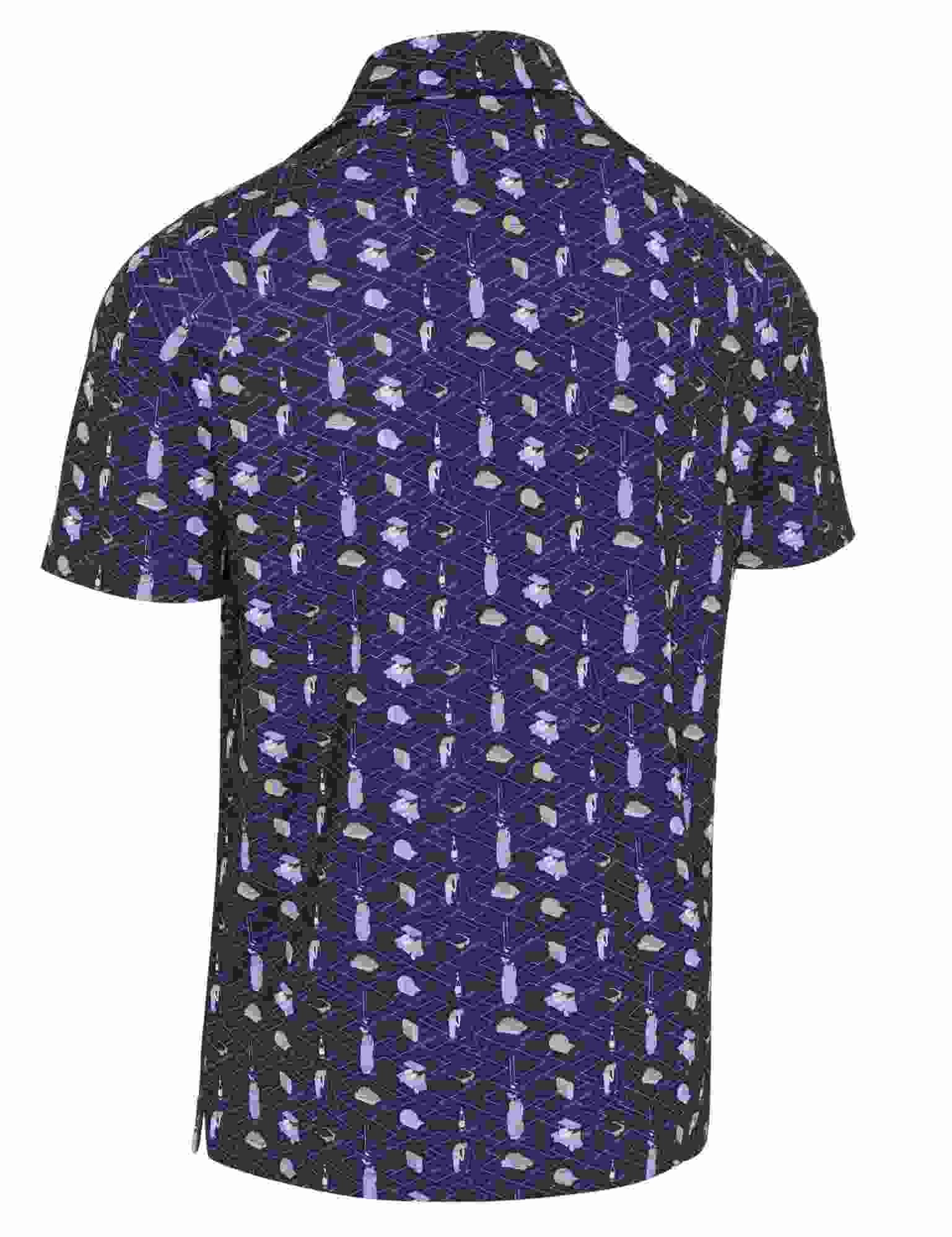 Callaway All Over Go heren polo, peacoat