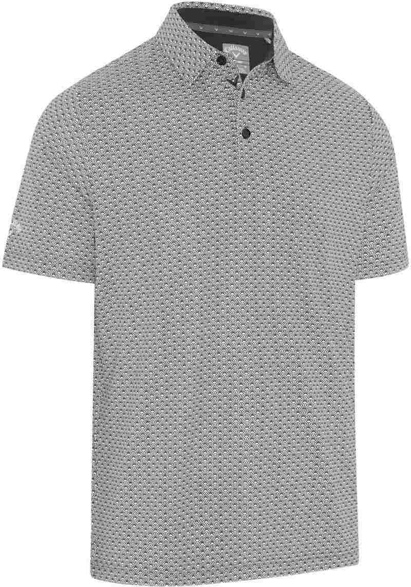 Callaway Tee Allover Print heren polo, caviar