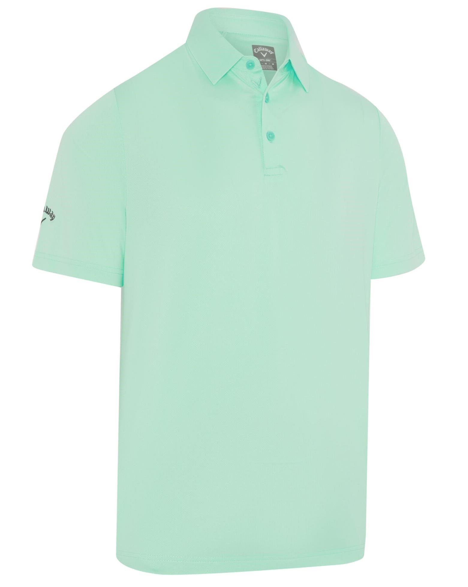 Callaway Swing Tech Solid heren polo, limpet shell