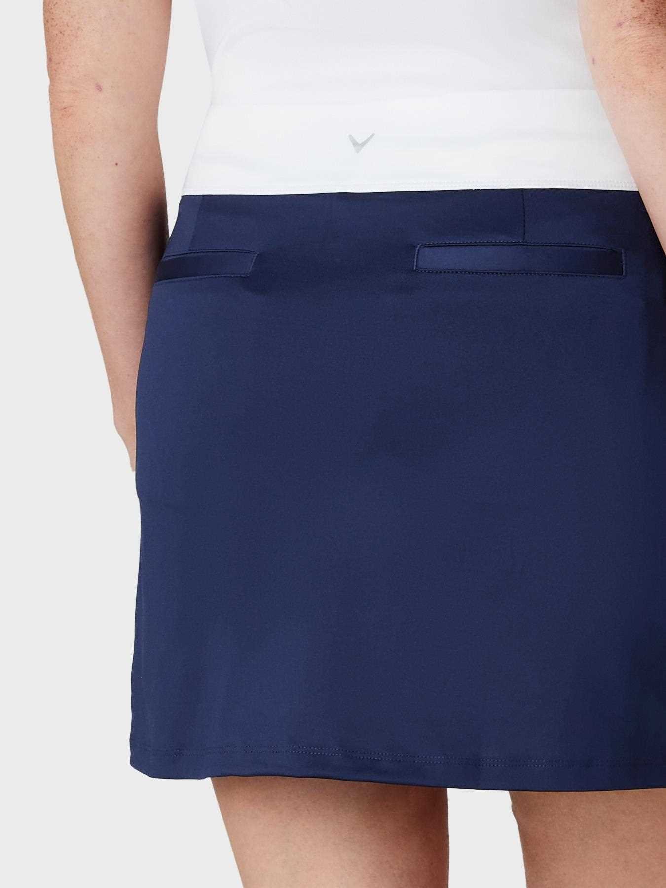 Callaway Color Block 17" dames skort, peacoat
