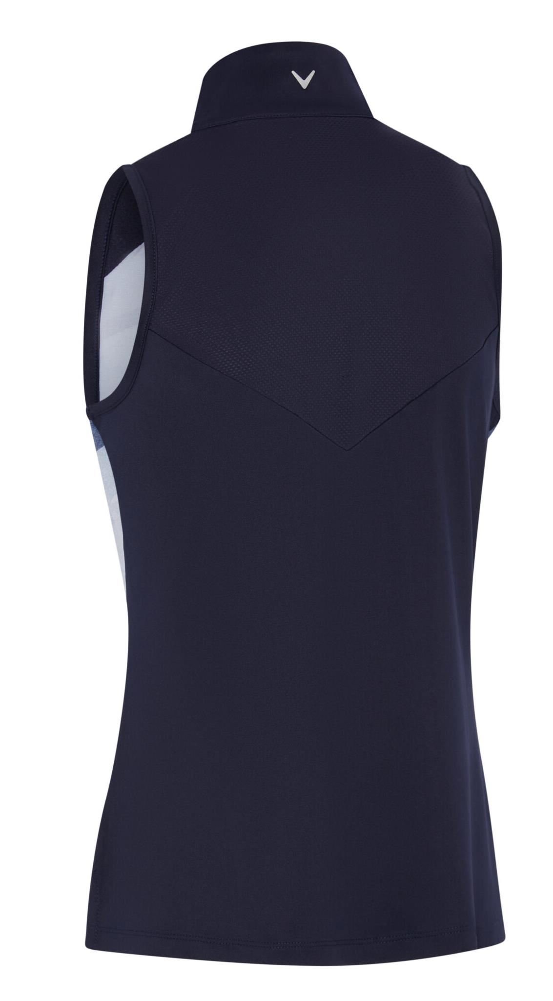 Callaway Gradient Wave Sleeveless dames polo, peacoat