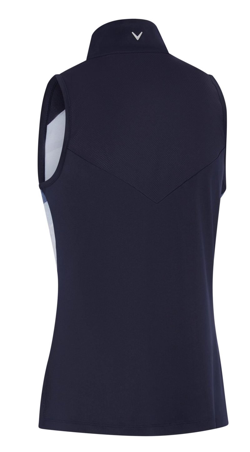 Callaway Gradient Wave Sleeveless dames polo, peacoat