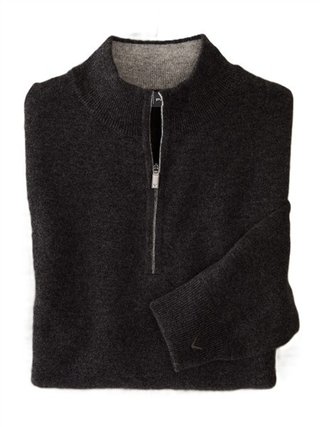 Callaway Premium Cashmere heren sweater, flannel heather