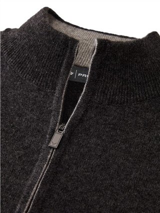 Callaway Premium Cashmere heren sweater, flannel heather