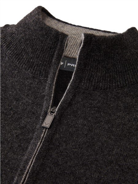 Callaway Premium Cashmere heren sweater, flannel heather
