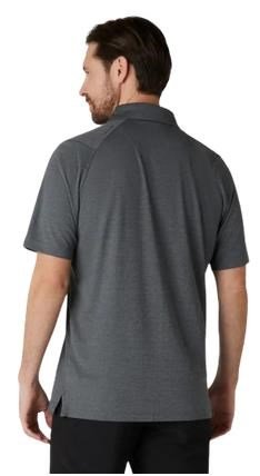 Callaway Premium Jacquard heren polo, caviar