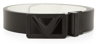 Callaway Reversible heren riem, caviar/wit
