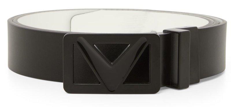 Callaway Reversible heren riem, caviar/wit